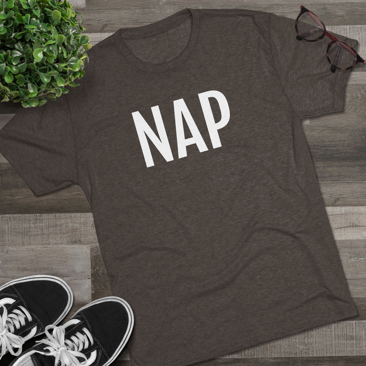 Unisex Tri-Blend Crew Tee - Nap