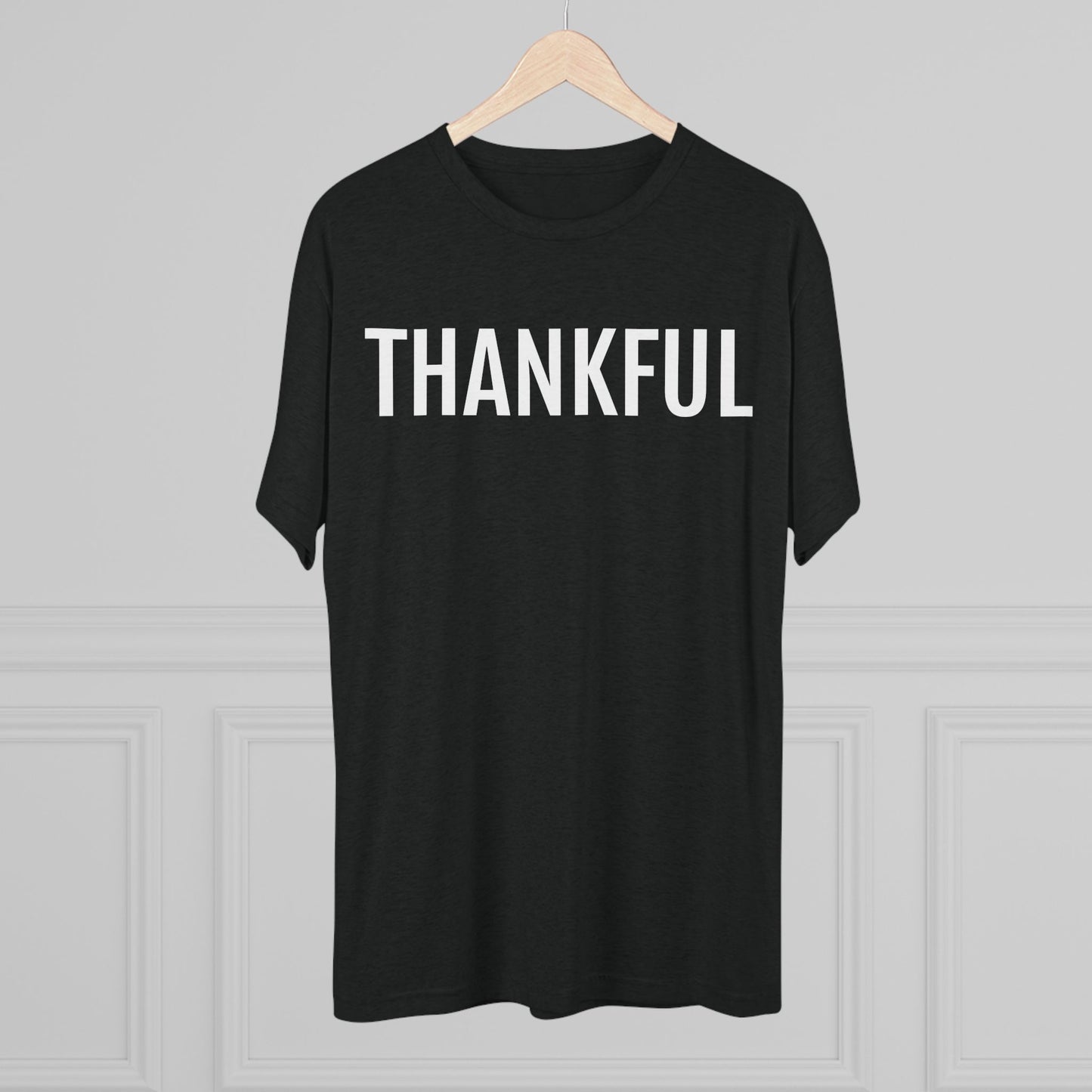 Unisex Tri-Blend Crew Tee - Thankful