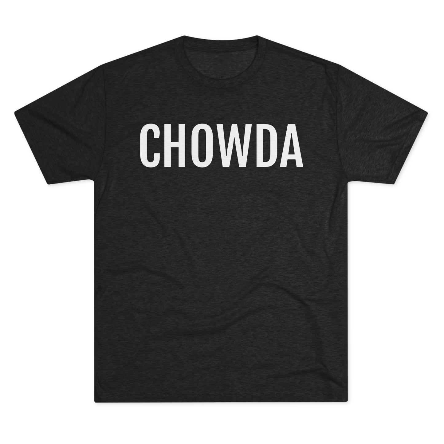 Unisex Tri-Blend Crew Tee - Chowda