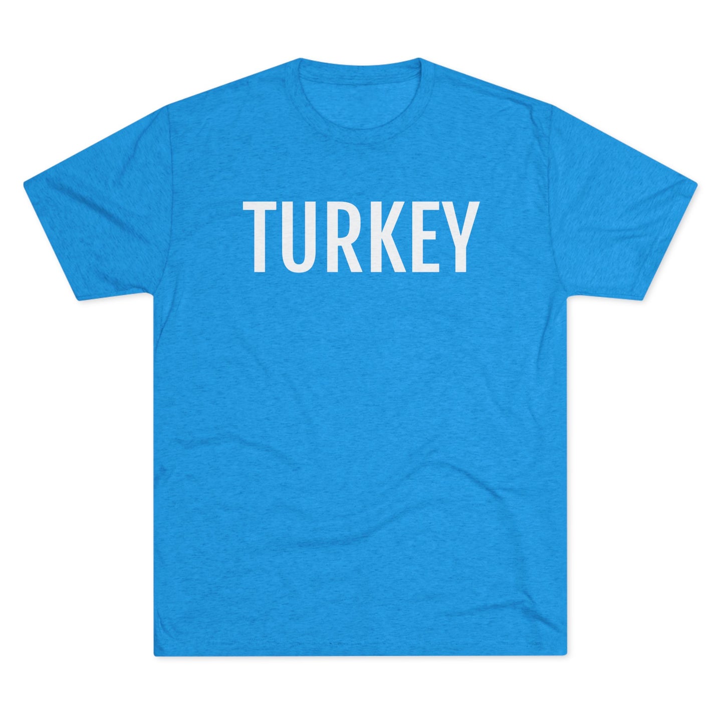 Unisex Tri-Blend Crew Tee - Turkey