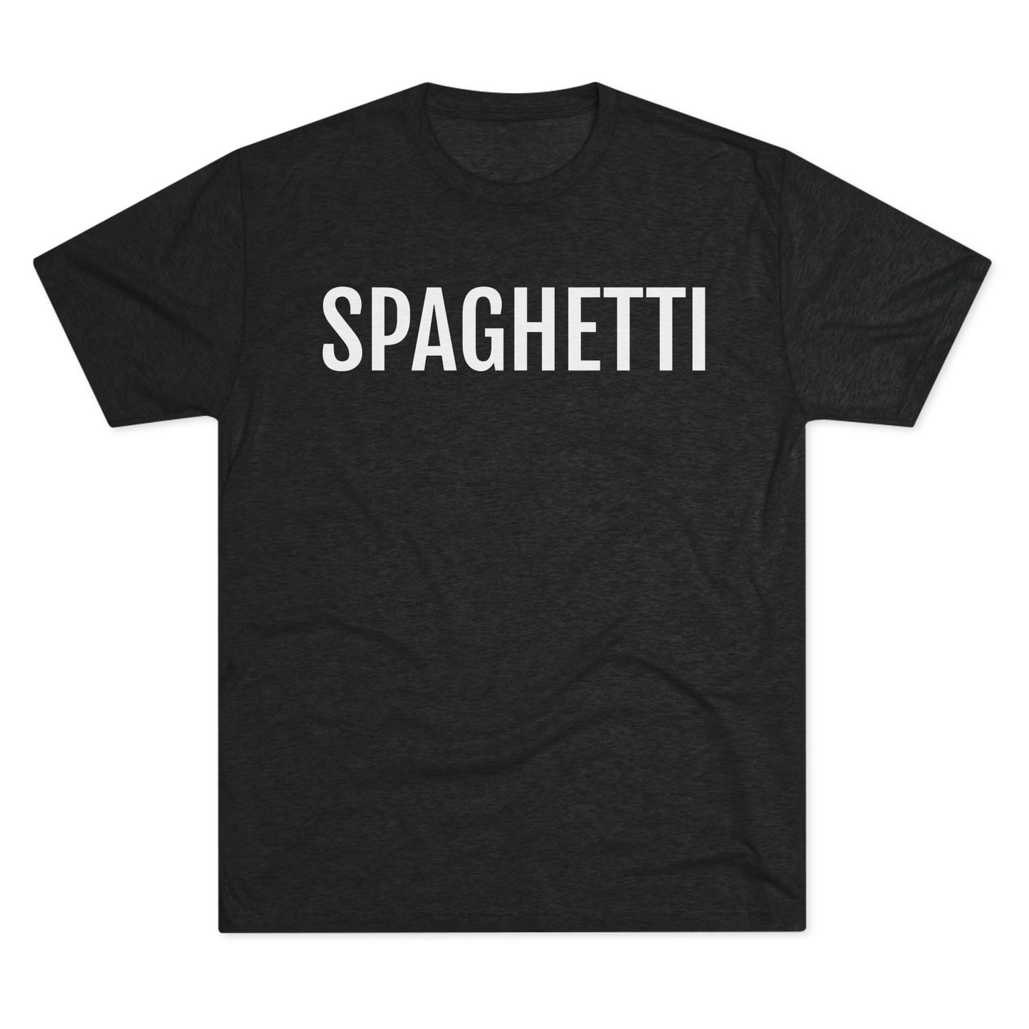 Unisex Tri-Blend Crew Tee - Spaghetti