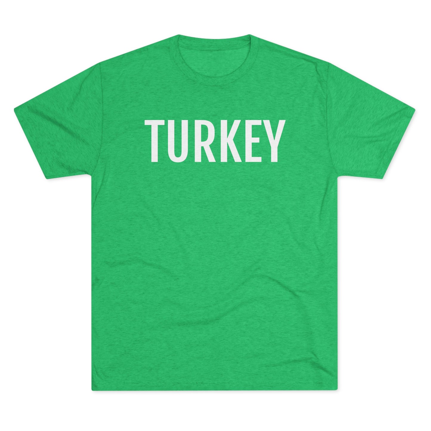 Unisex Tri-Blend Crew Tee - Turkey