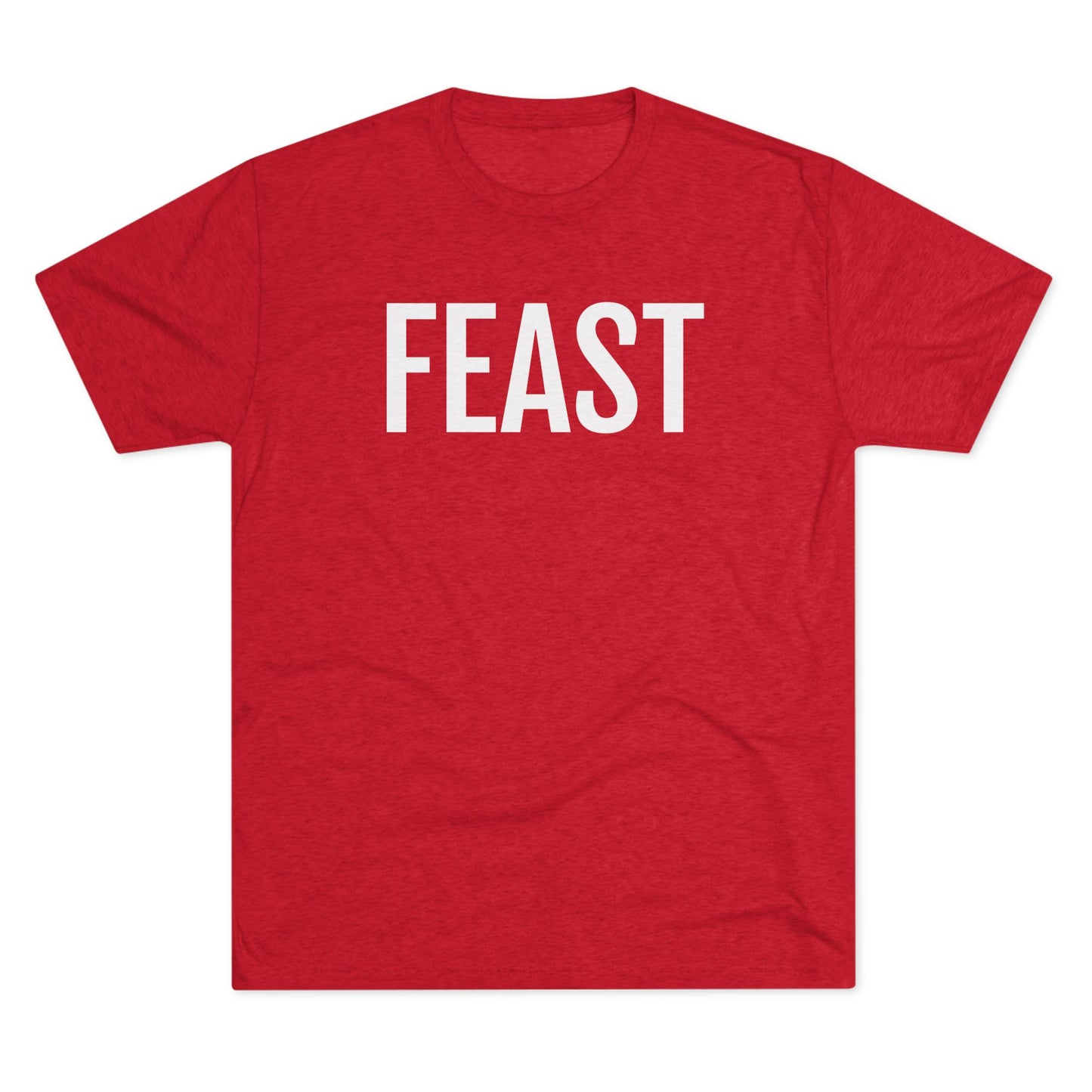 Unisex Tri-Blend Crew Tee - Feast