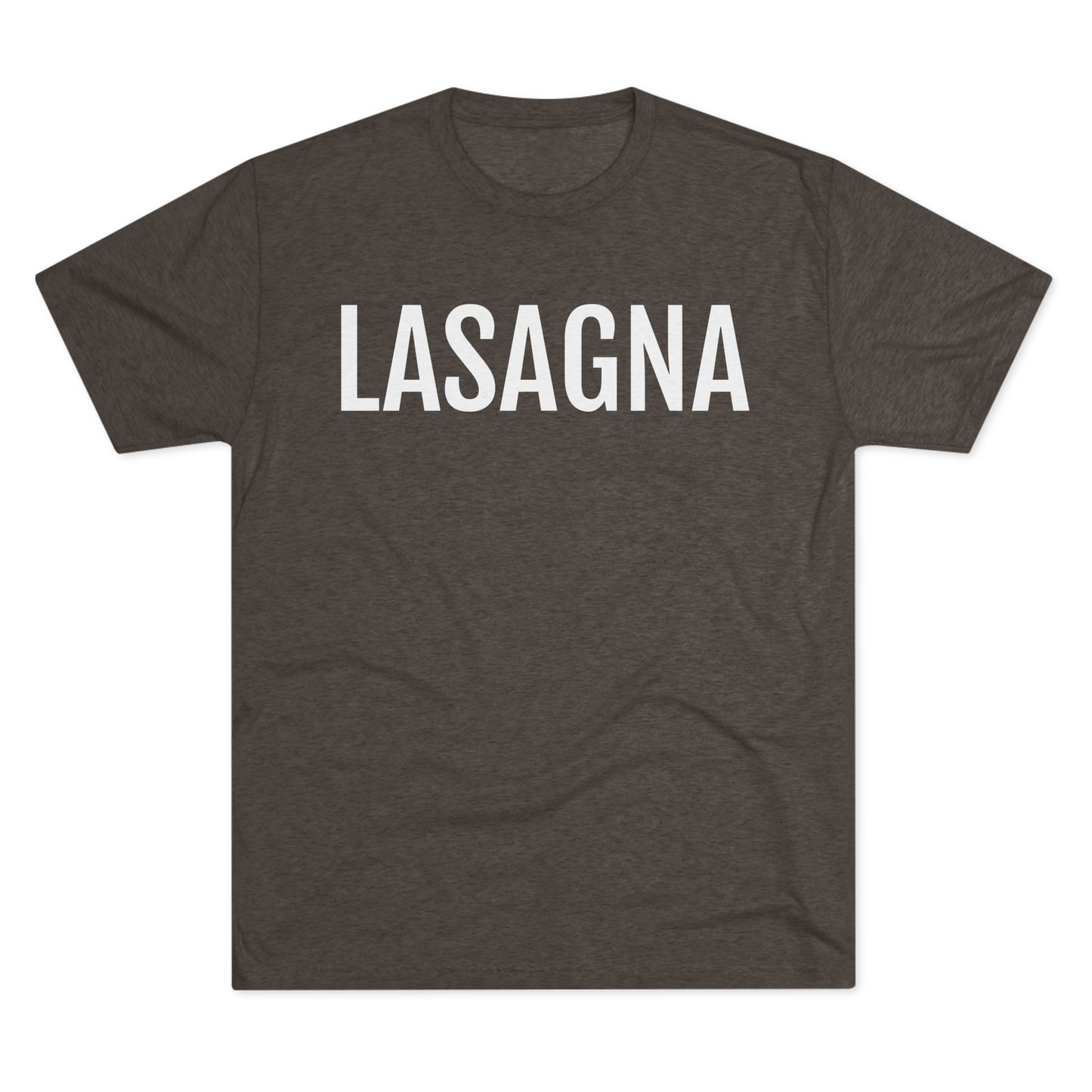 Unisex Tri-Blend Crew Tee - Lasagna