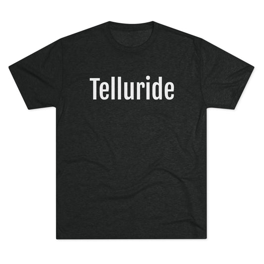 Unisex Tri-Blend Crew Tee - Telluride