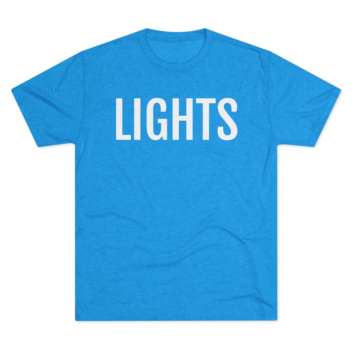 Unisex Tri-Blend Crew Tee - Lights