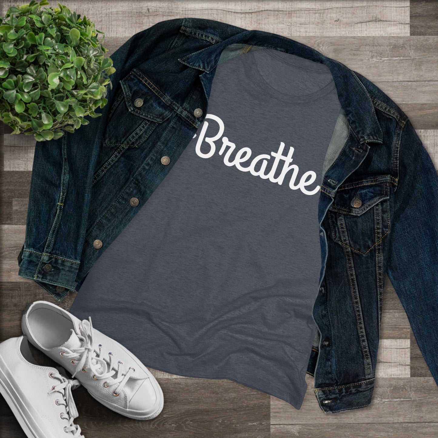 Women's Triblend Tee - Breathe