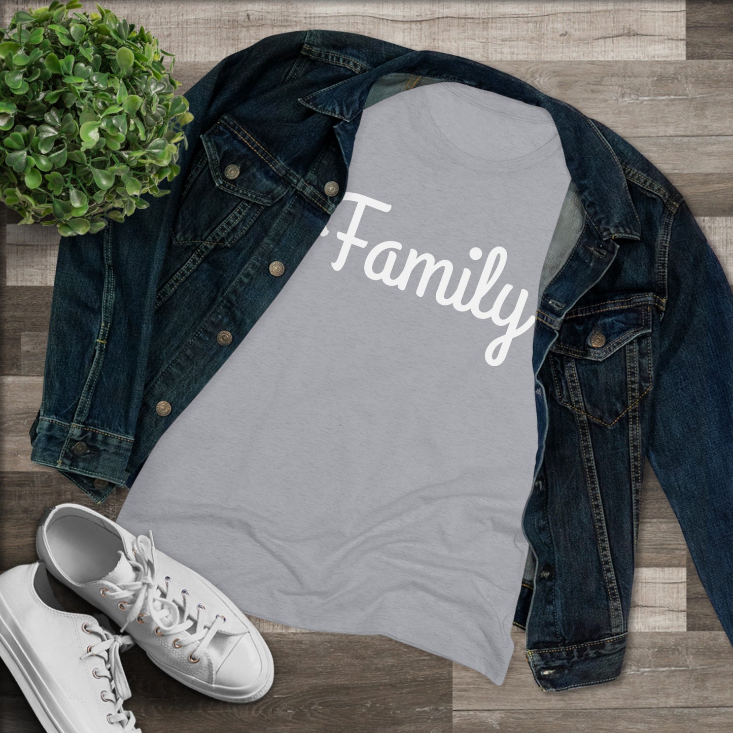 Women's Triblend Tee - Family