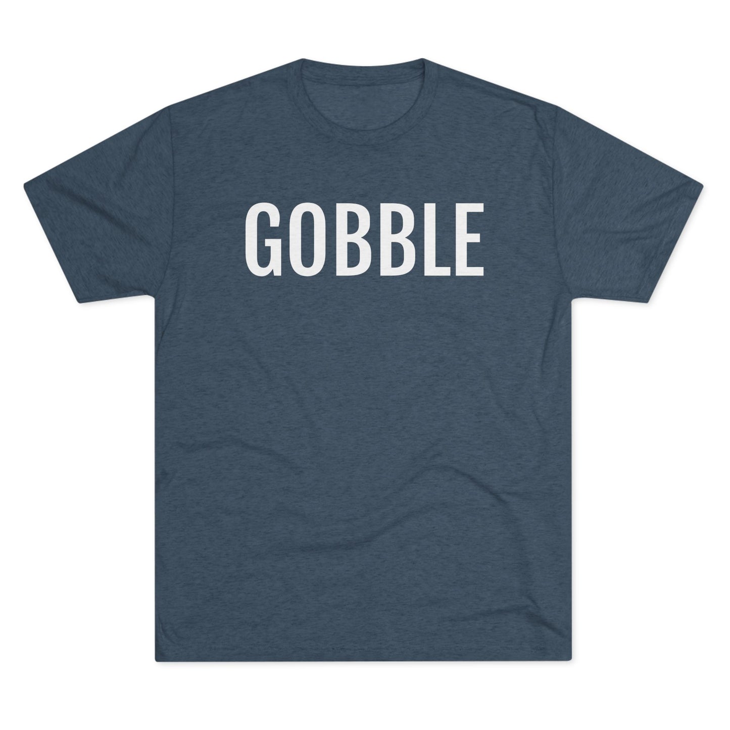 Unisex Tri-Blend Crew Tee - Gobble