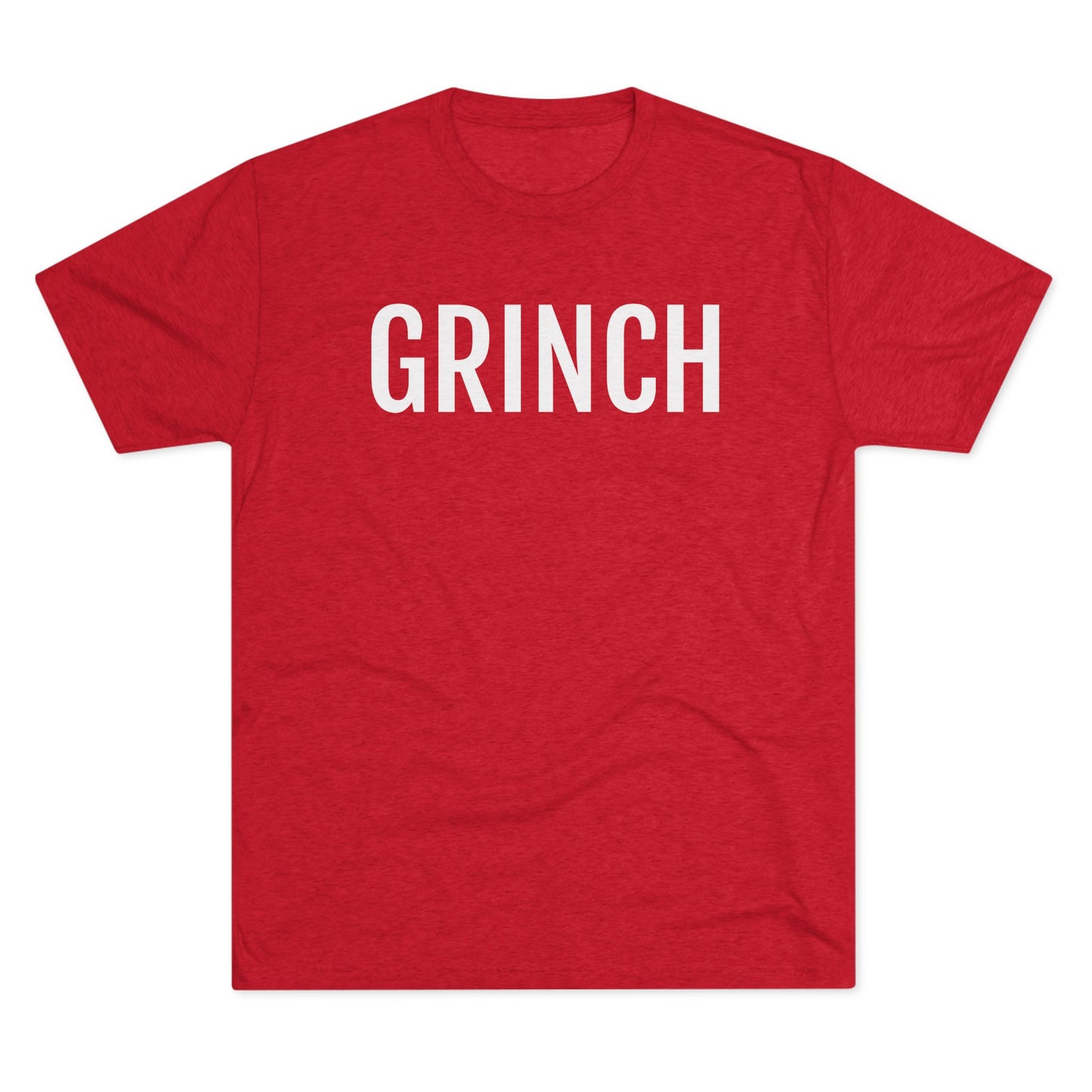 Unisex Tri-Blend Crew Tee - Grinch