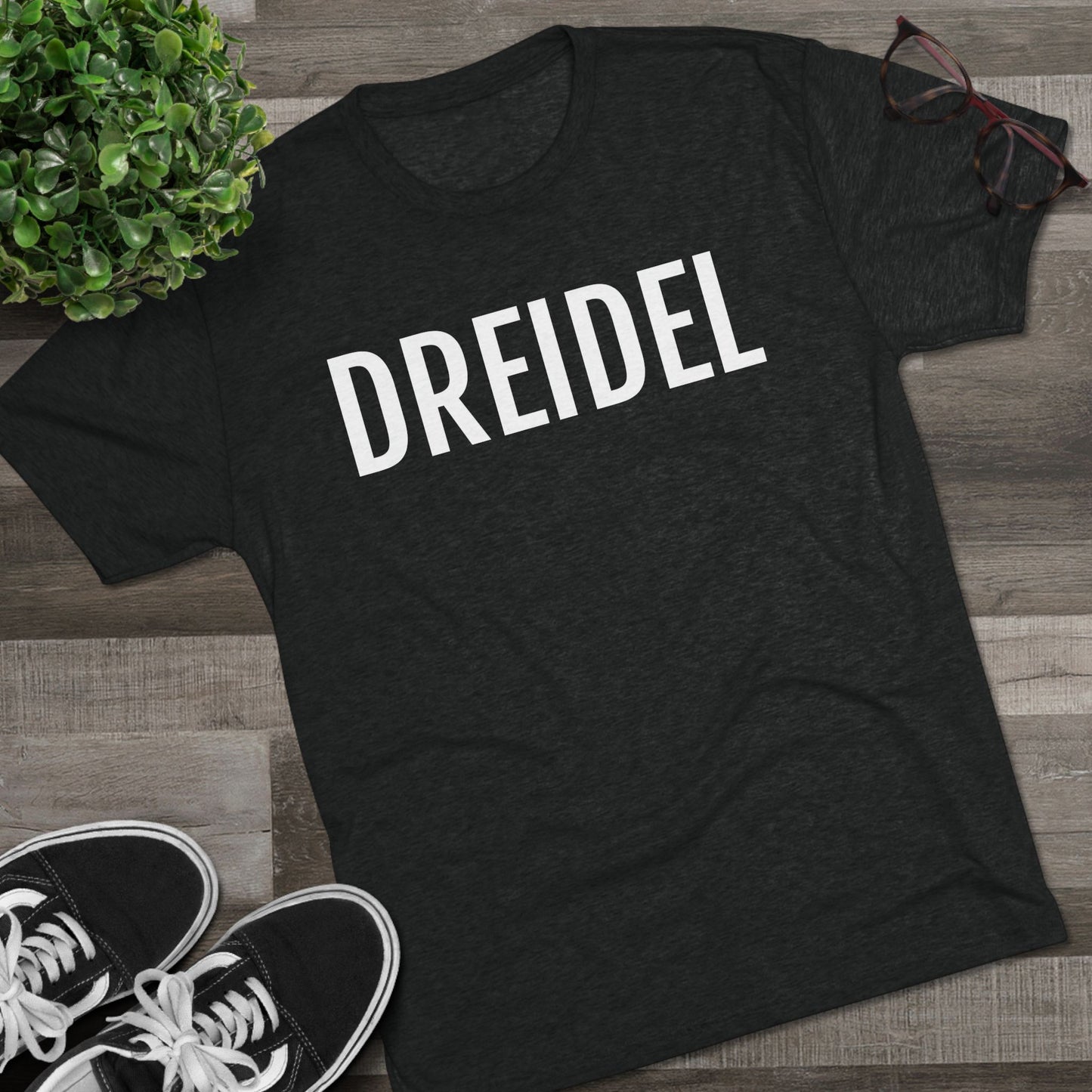 Unisex Tri-Blend Crew Tee - Dreidel