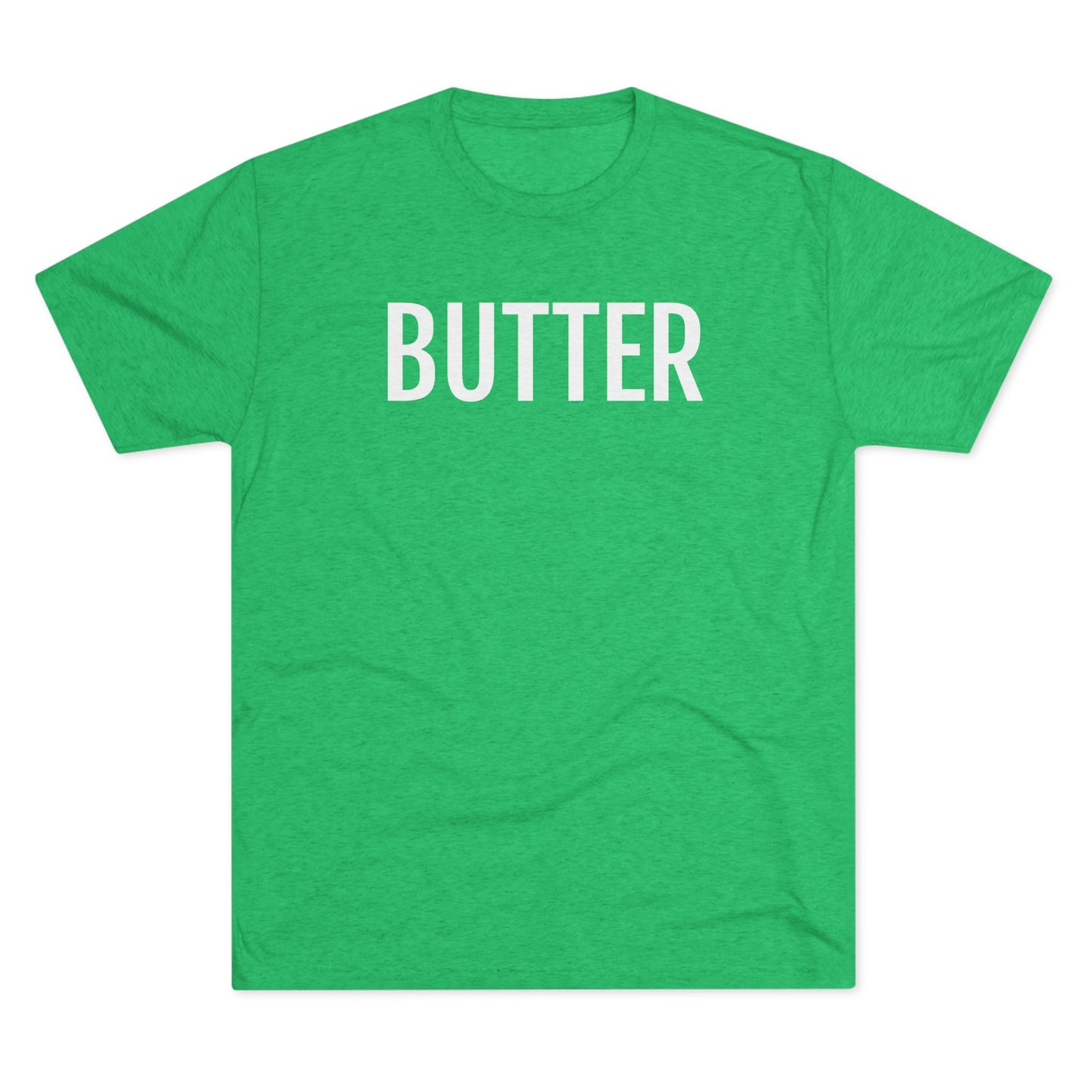 Unisex Tri-Blend Crew Tee - Butter