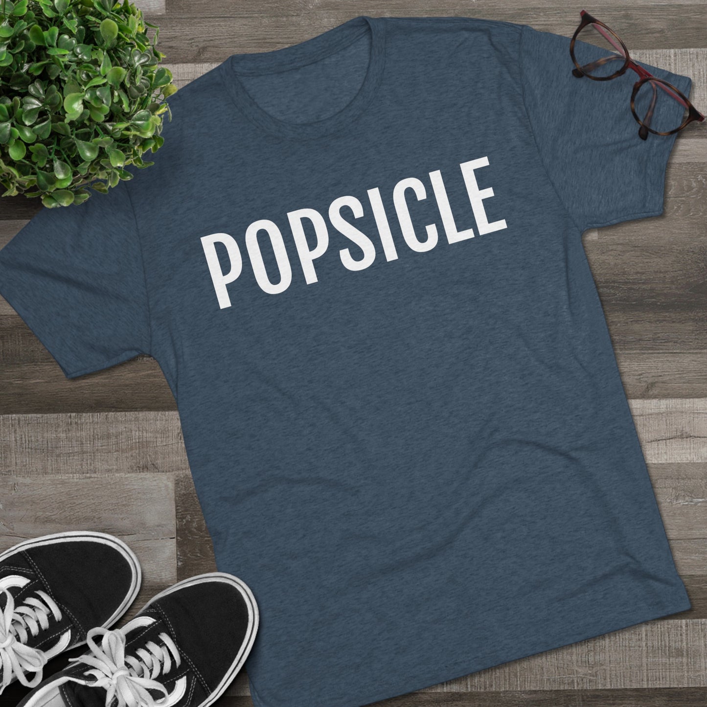 Unisex Tri-Blend Crew Tee - Popsicle