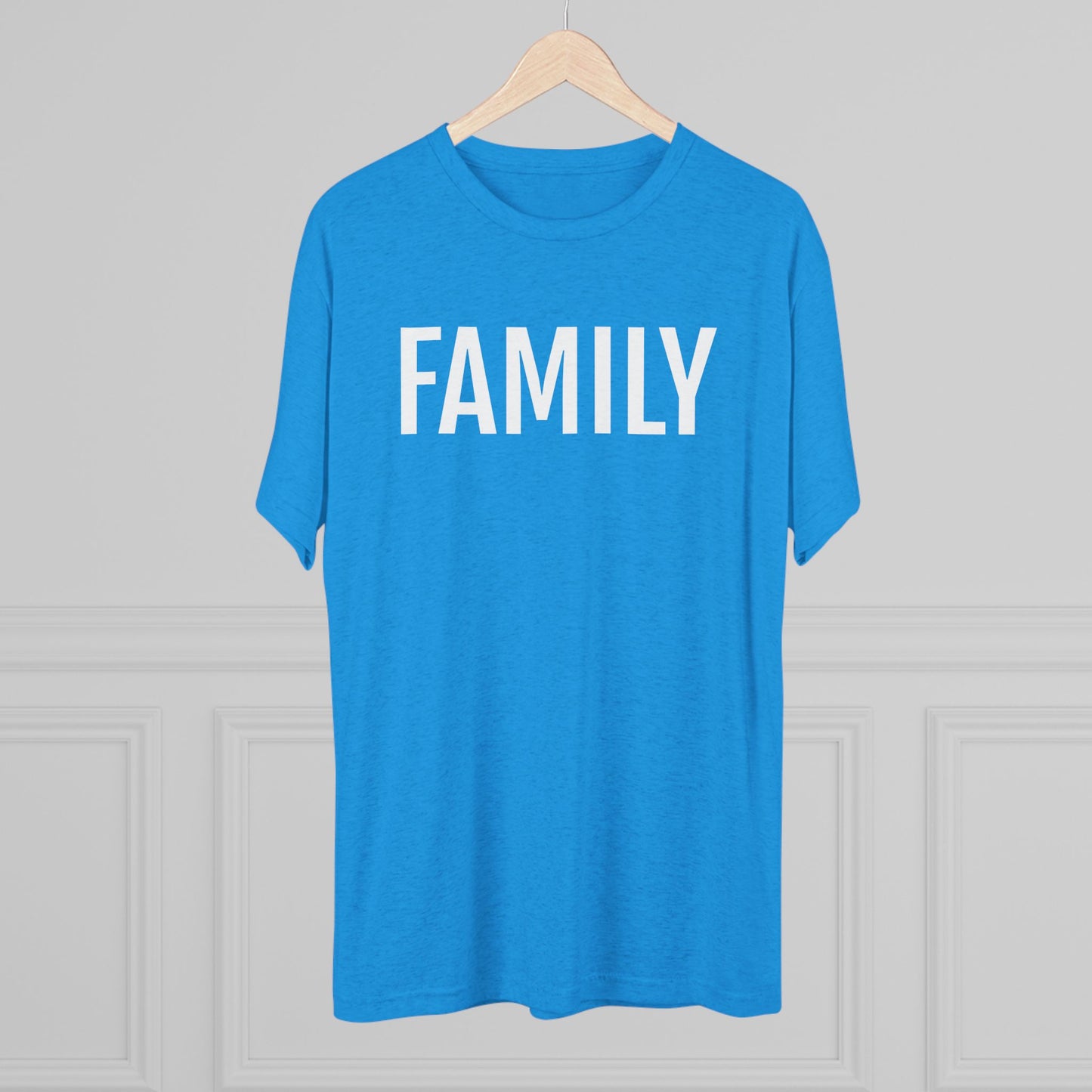 Unisex Tri-Blend Crew Tee - Family