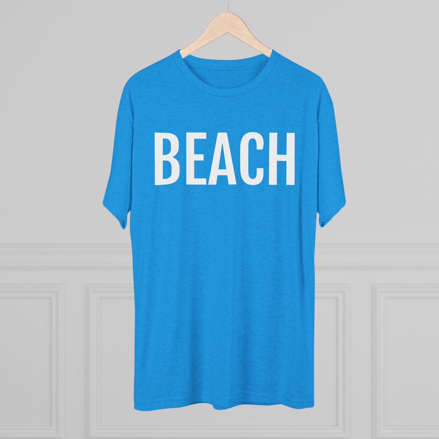 Unisex Tri-Blend Crew Tee - Beach