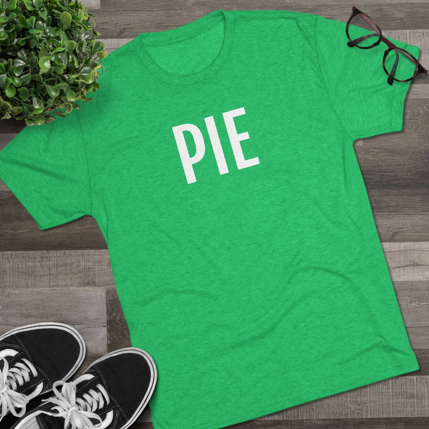 Unisex Tri-Blend Crew Tee - Pie