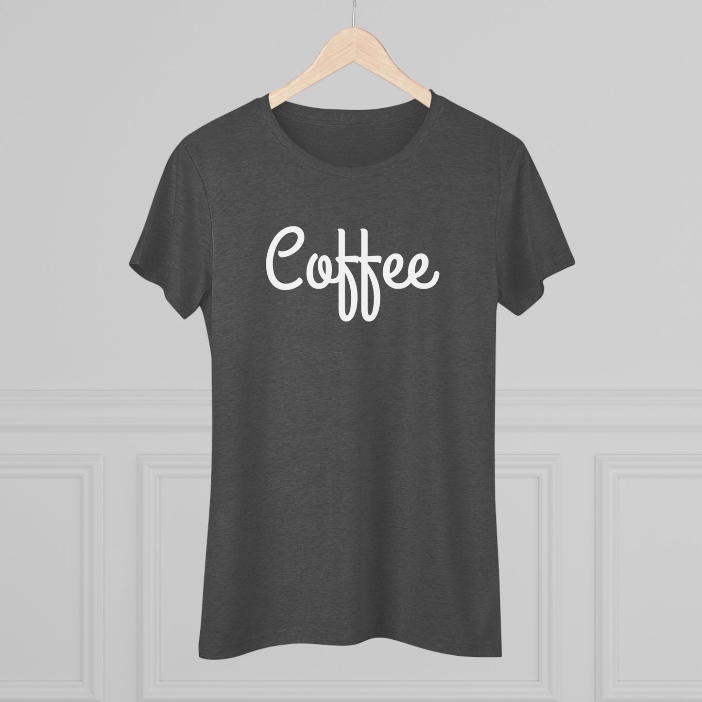 Women's Triblend Tee - Coffee