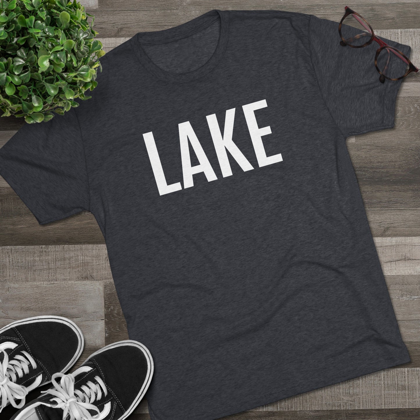 Unisex Tri-Blend Crew Tee - Lake