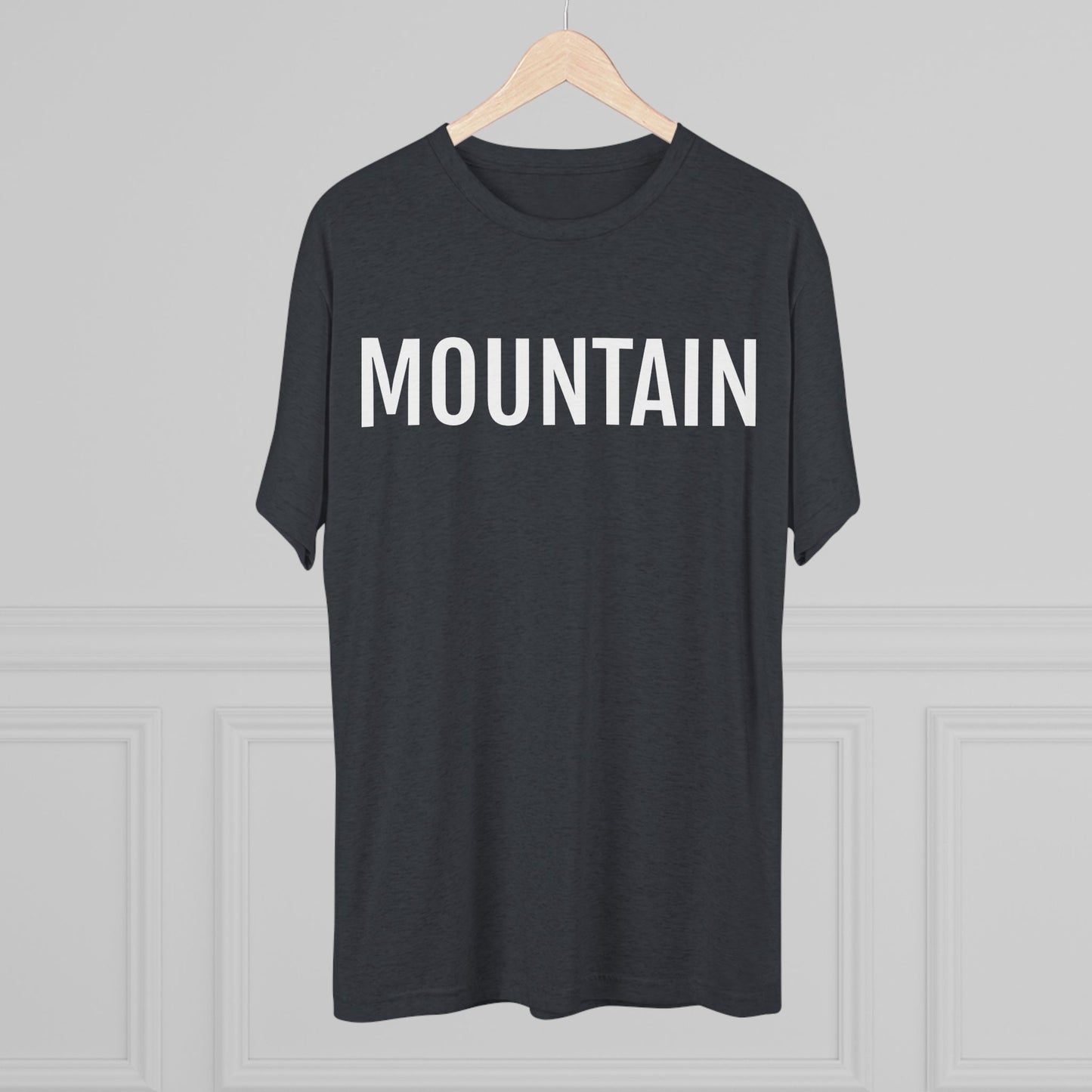 Unisex Tri-Blend Crew Tee - Mountain