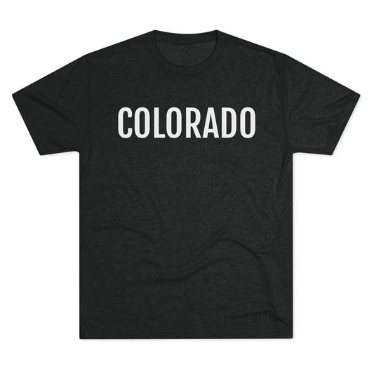 Unisex Tri-Blend Crew Tee - Colorado