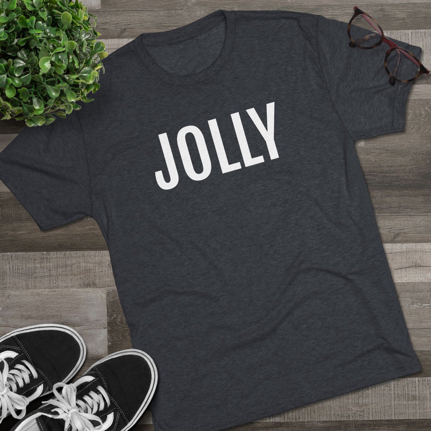 Unisex Tri-Blend Crew Tee - Jolly