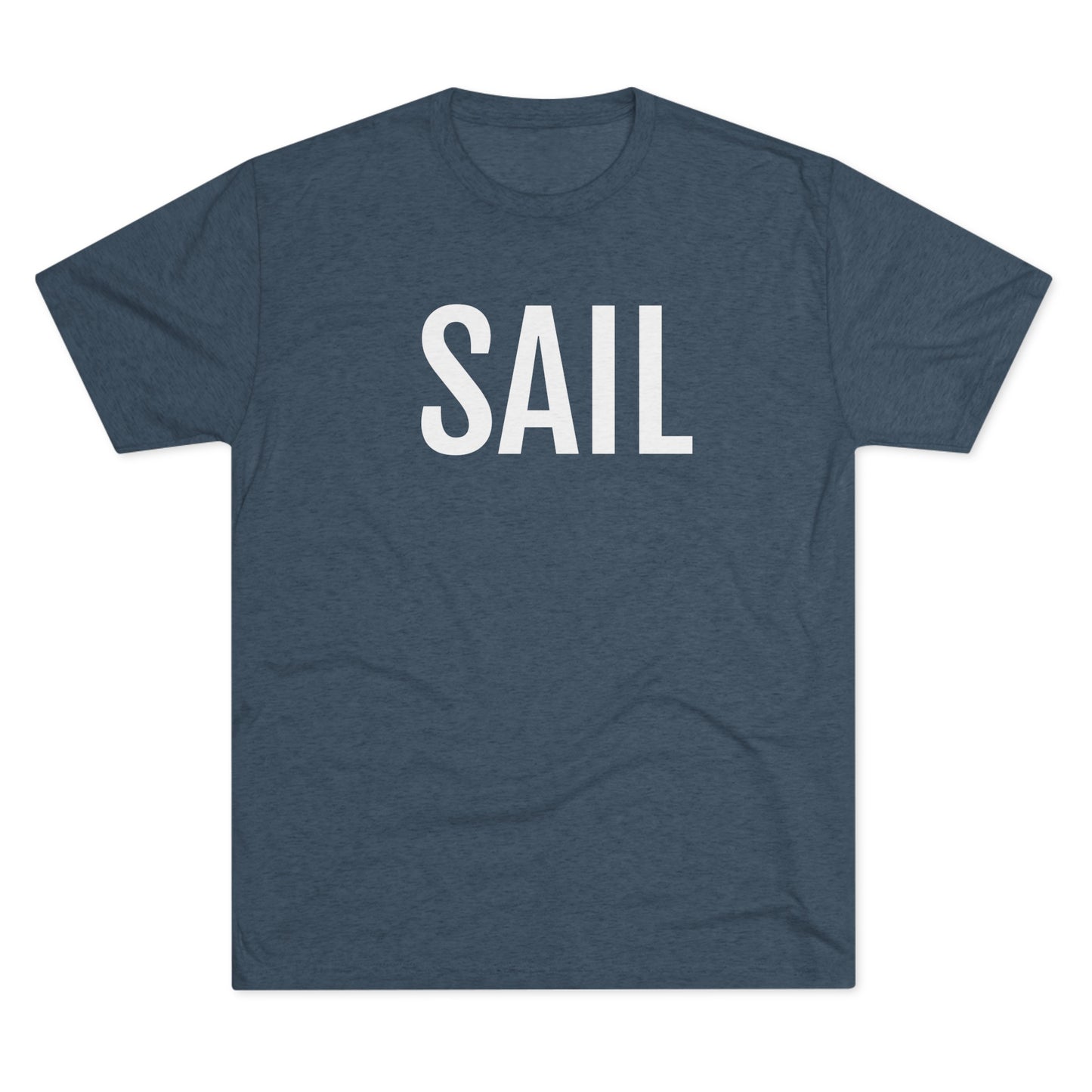 Unisex Tri-Blend Crew Tee - Sail