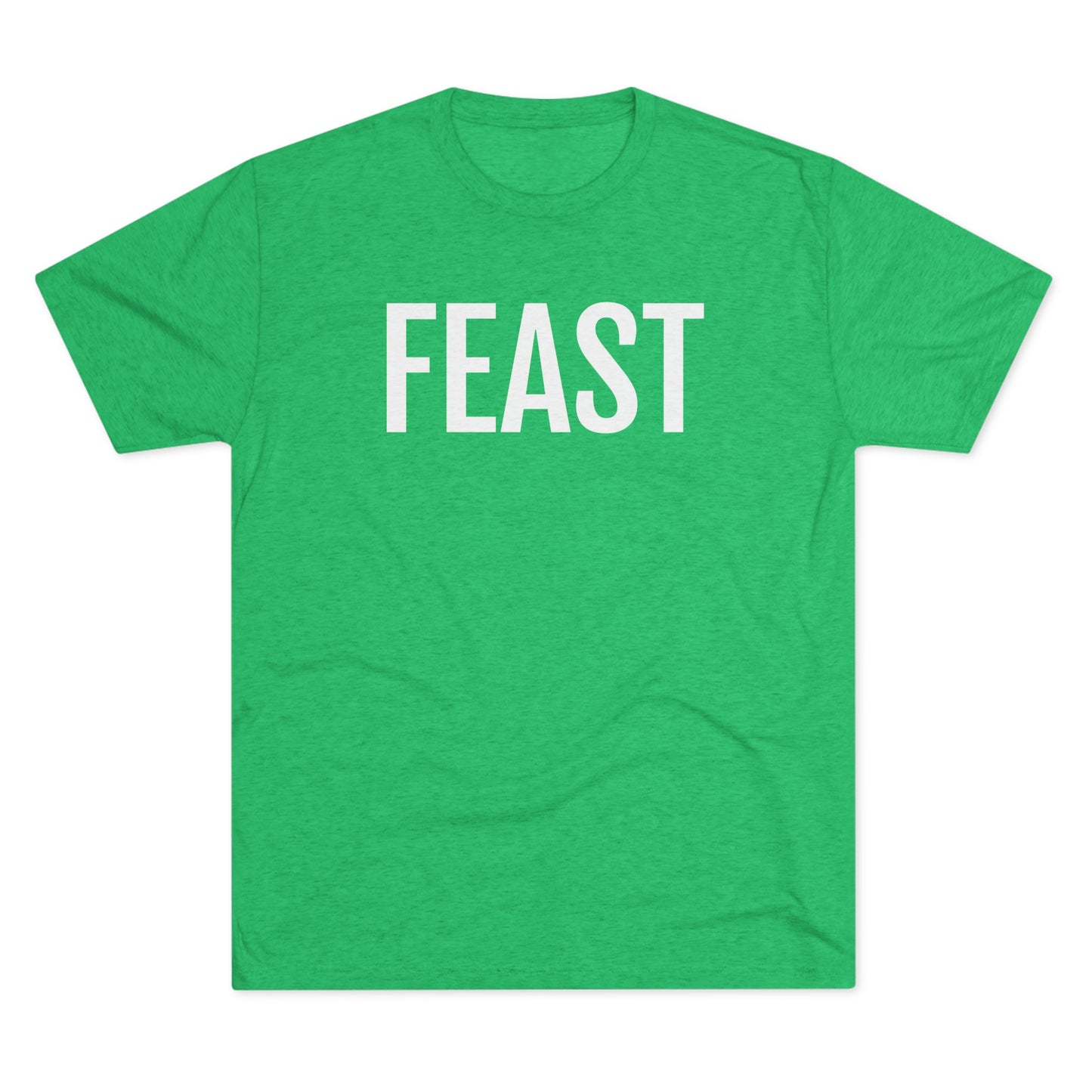 Unisex Tri-Blend Crew Tee - Feast