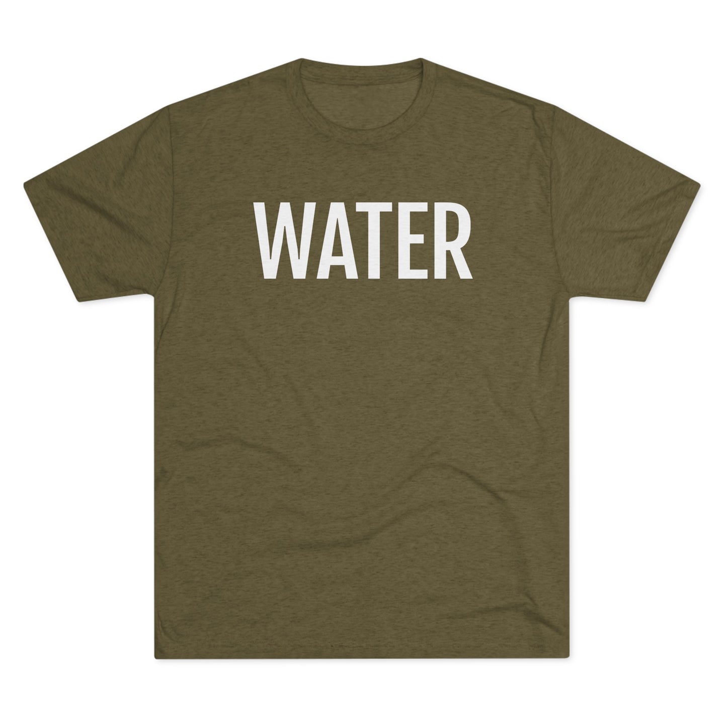 Unisex Tri-Blend Crew Tee - Water