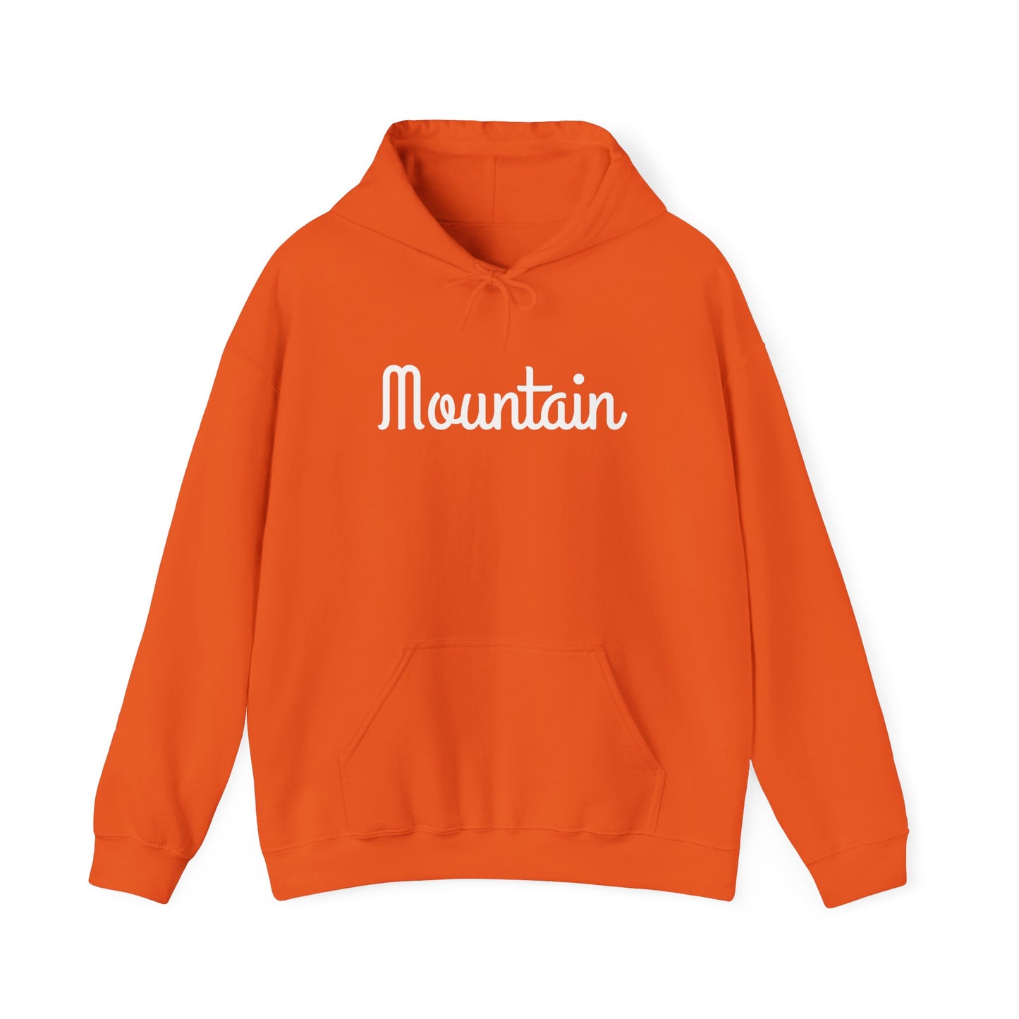 Unisex Heavy Blend™ Hooded Sweatshirt - Mountain (script)