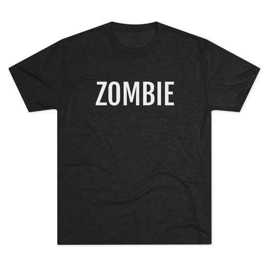 Unisex Tri-Blend Crew Tee - Zombie