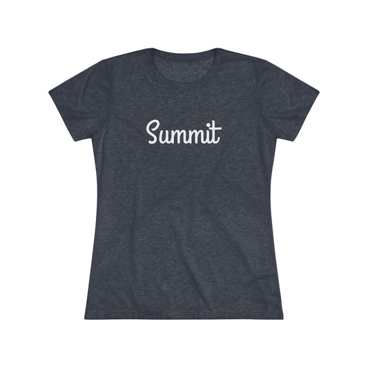 Women's Triblend Tee - Summit