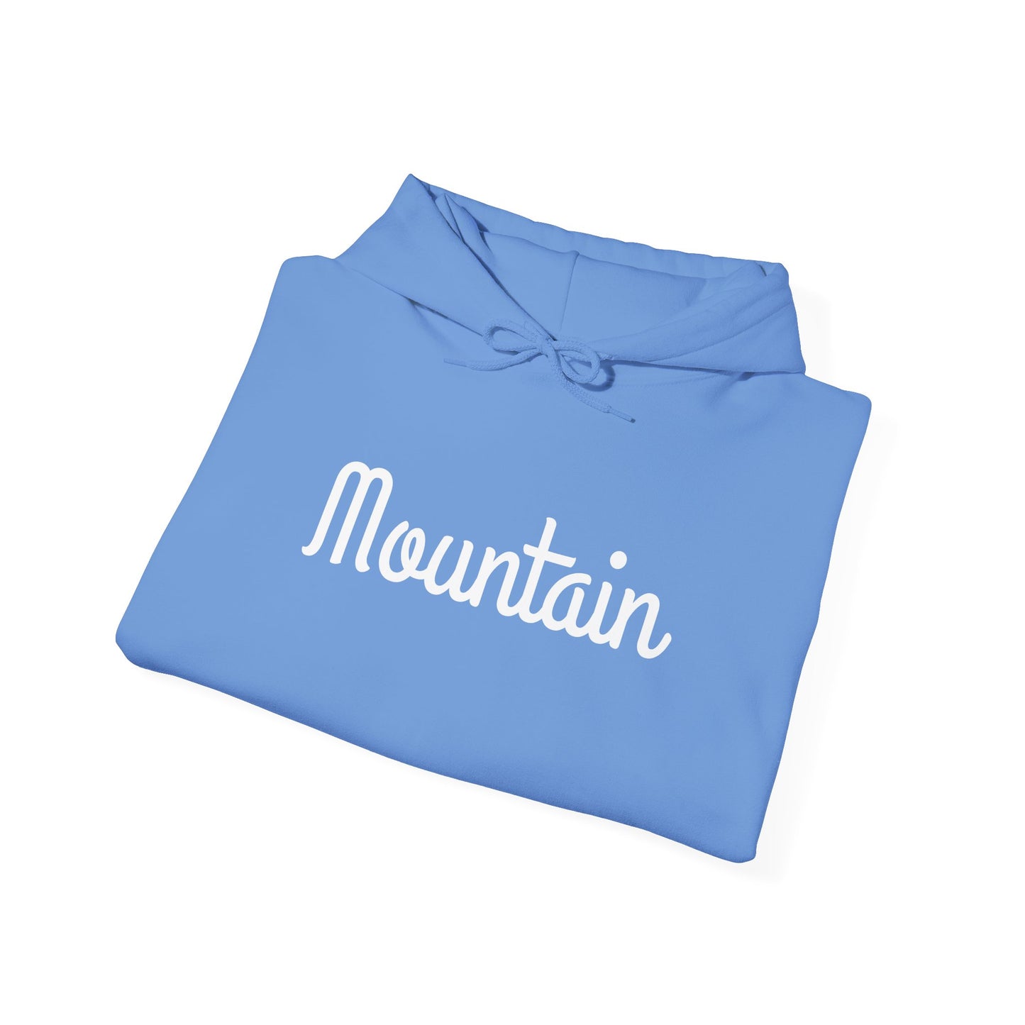 Unisex Heavy Blend™ Hooded Sweatshirt - Mountain (script)