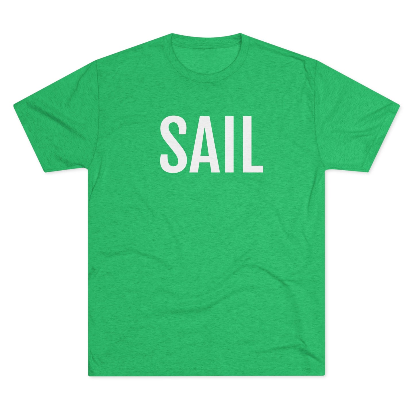 Unisex Tri-Blend Crew Tee - Sail