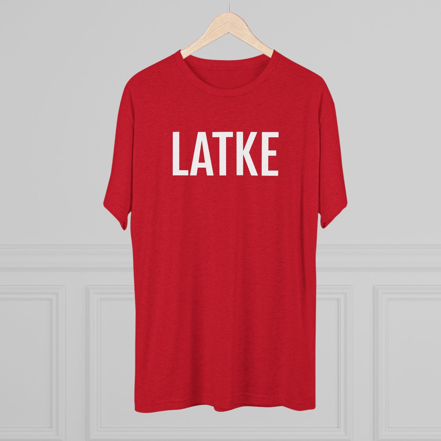 Unisex Tri-Blend Crew Tee - Latke