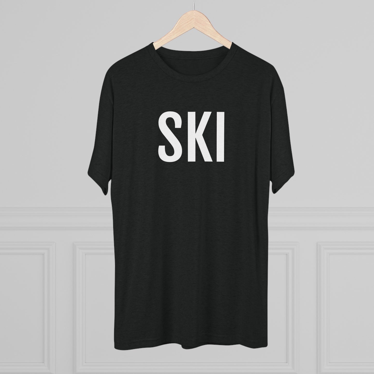 Unisex Tri-Blend Crew Tee - Ski