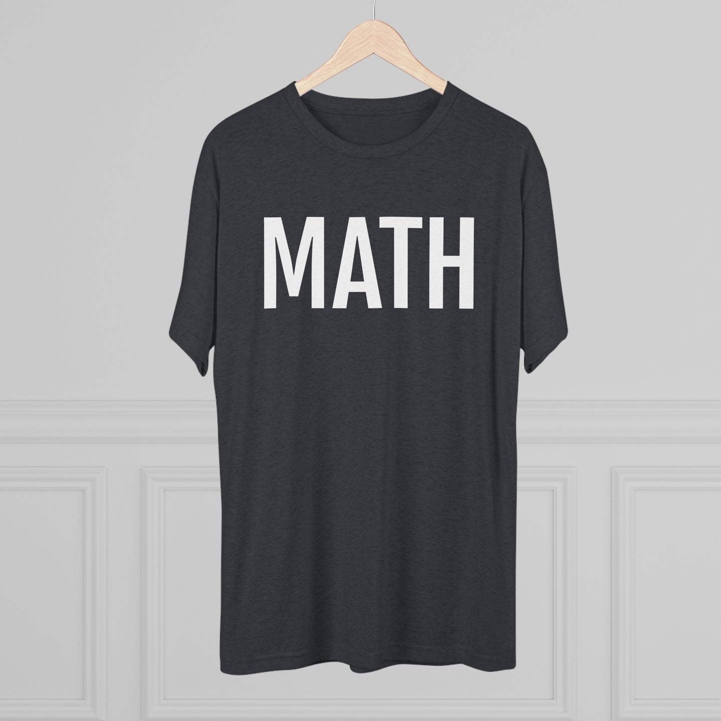 Unisex Tri-Blend Crew Tee - Math