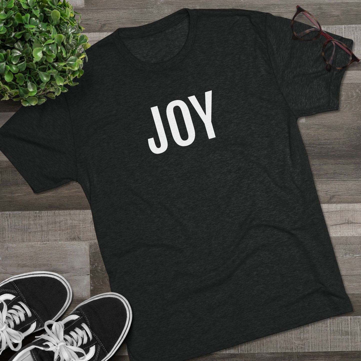 Unisex Tri-Blend Crew Tee - Joy