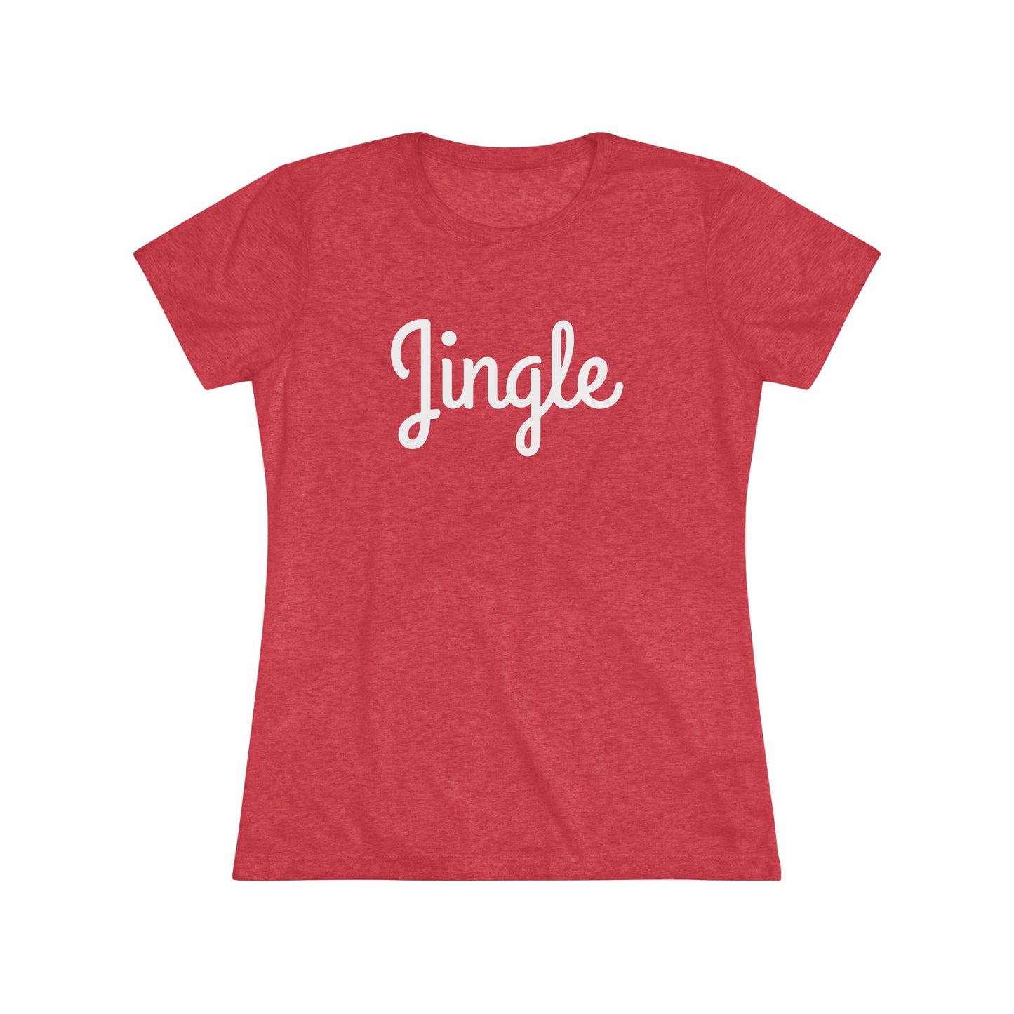 Women's Triblend Tee - Jingle