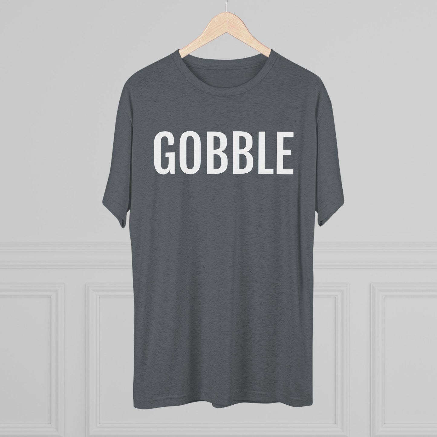 Unisex Tri-Blend Crew Tee - Gobble