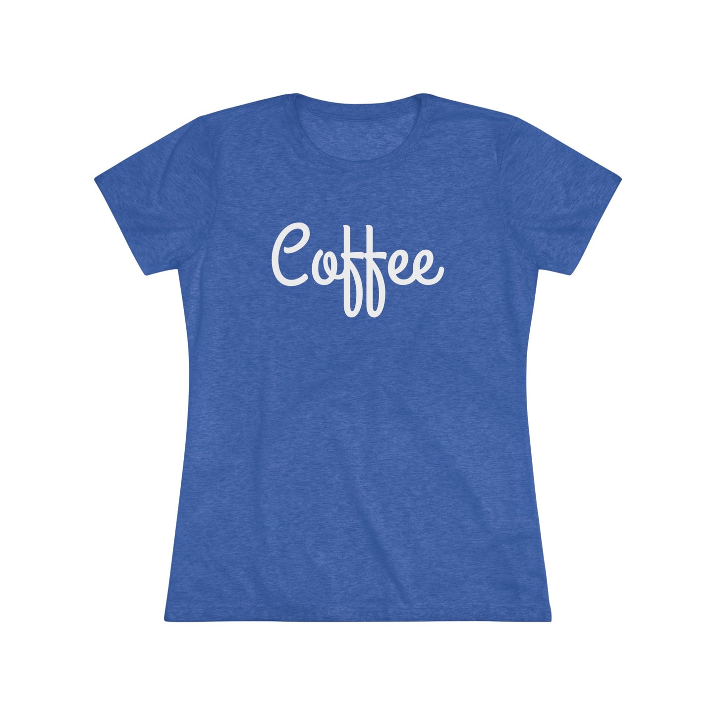 Women's Triblend Tee - Coffee