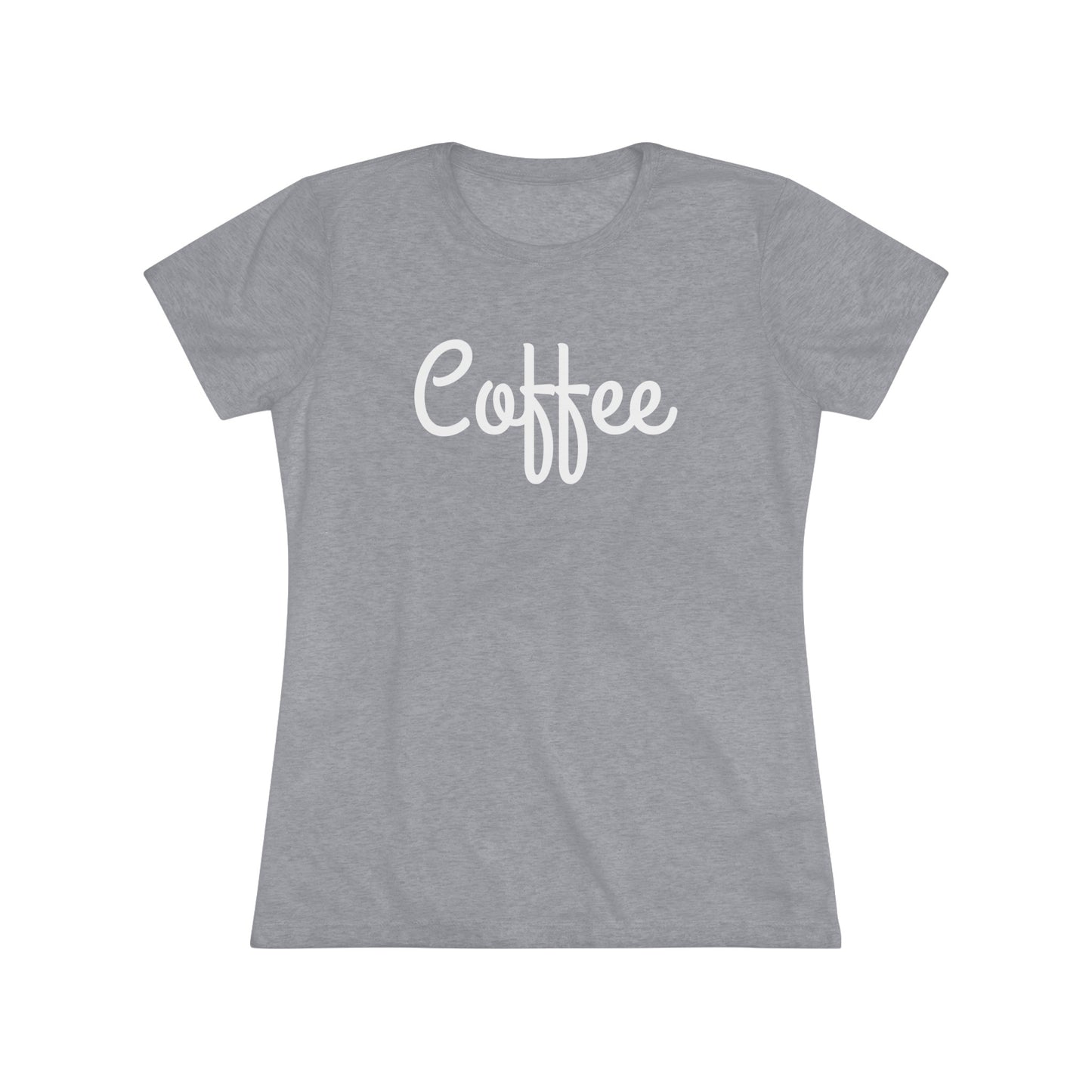 Women's Triblend Tee - Coffee