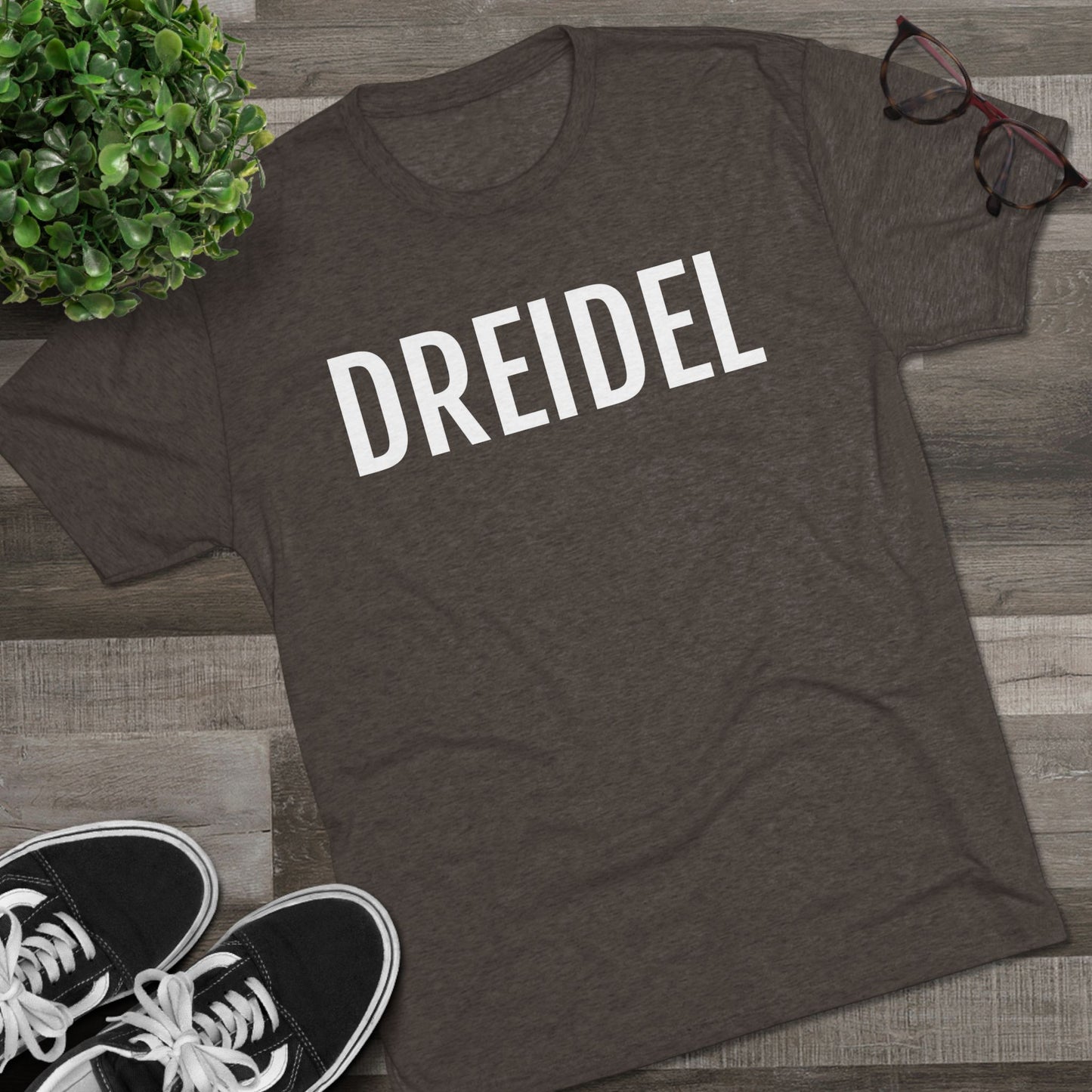 Unisex Tri-Blend Crew Tee - Dreidel