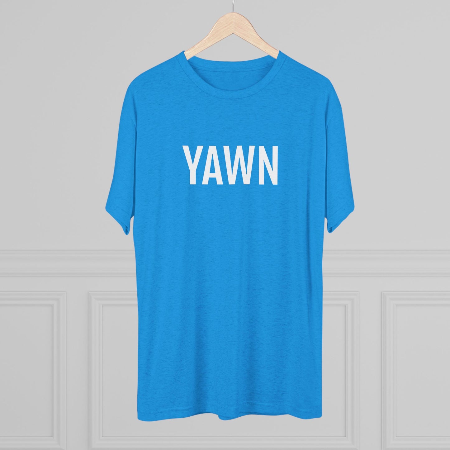 Unisex Tri-Blend Crew Tee - Yawn