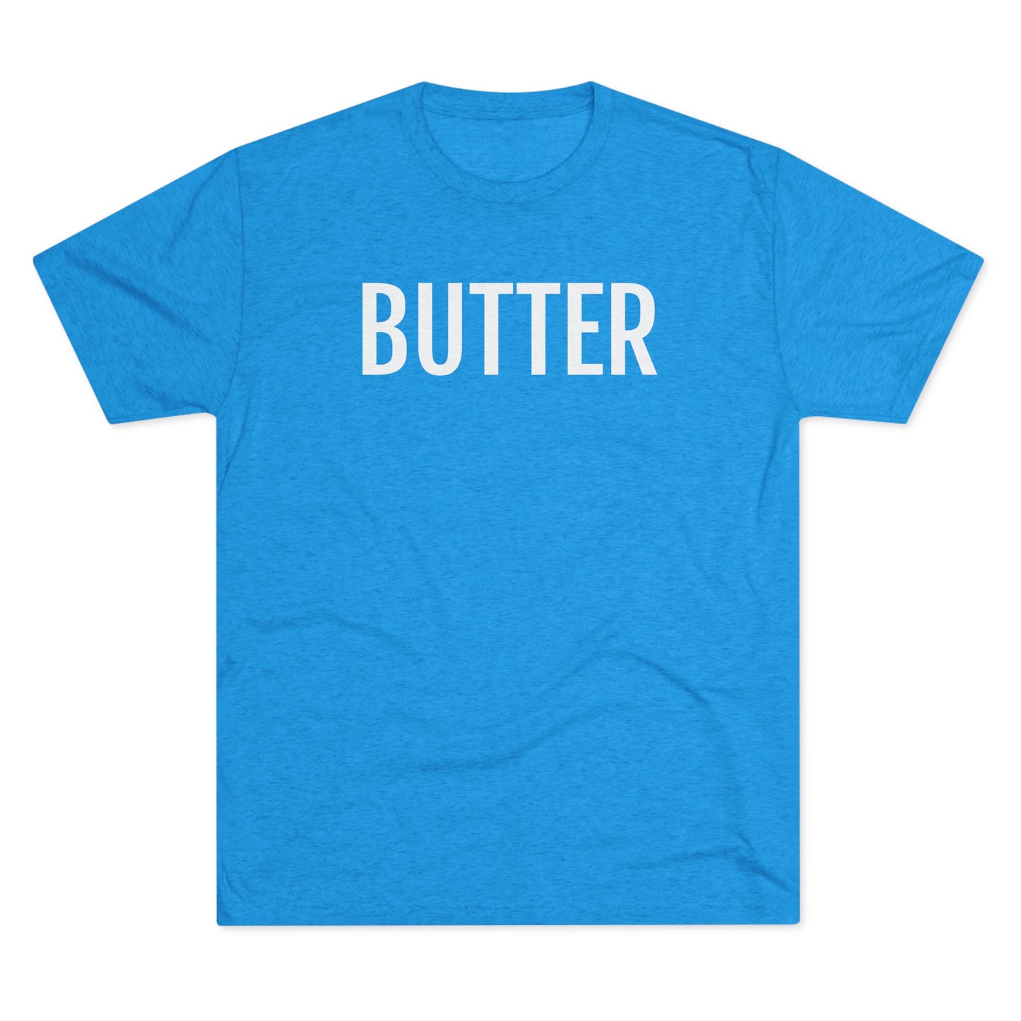 Unisex Tri-Blend Crew Tee - Butter