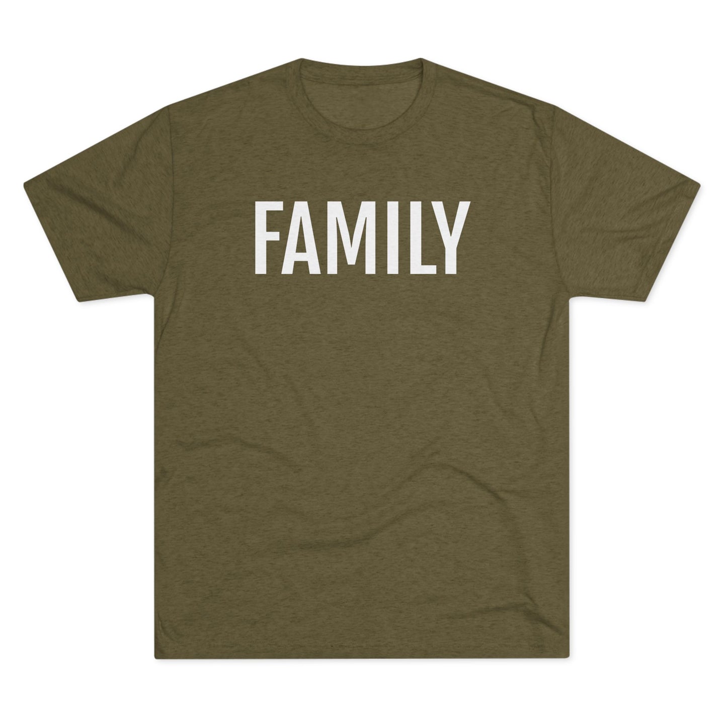 Unisex Tri-Blend Crew Tee - Family