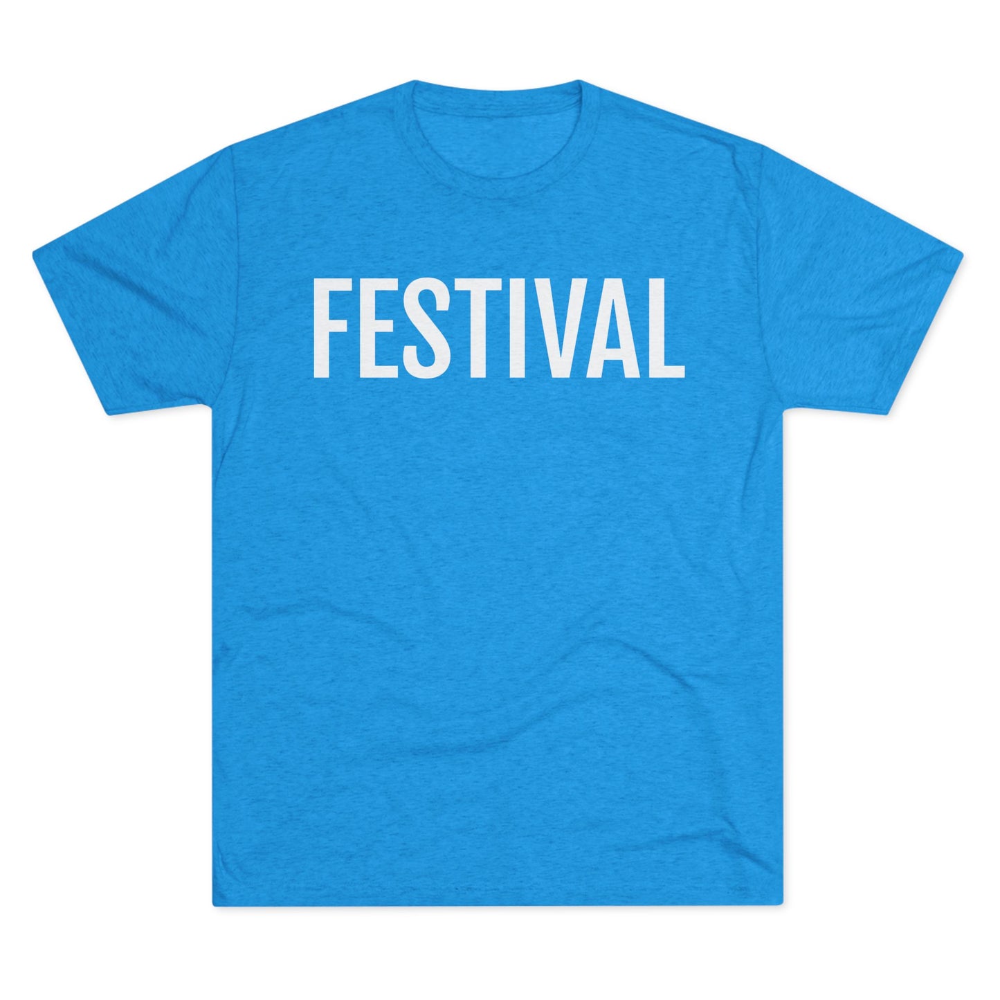 Unisex Tri-Blend Crew Tee - Festival