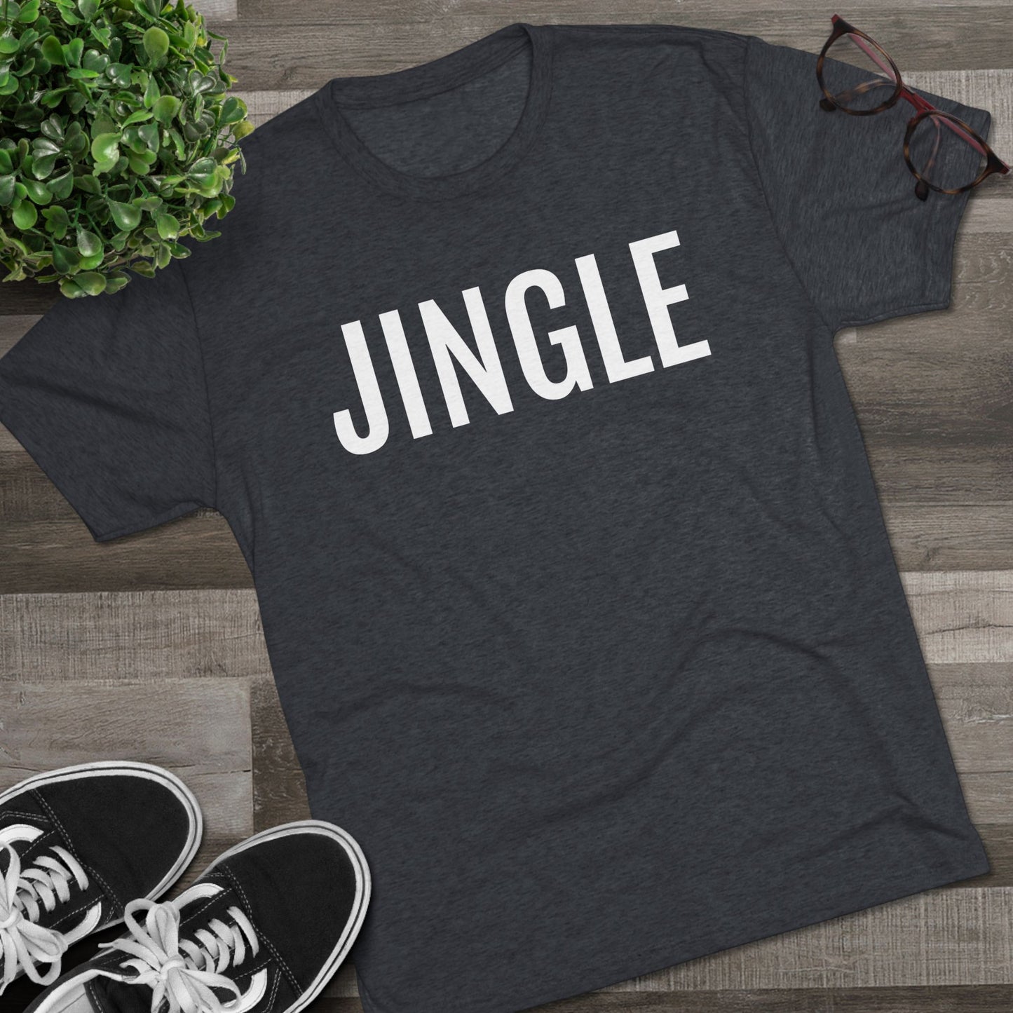 Unisex Tri-Blend Crew Tee - Jingle