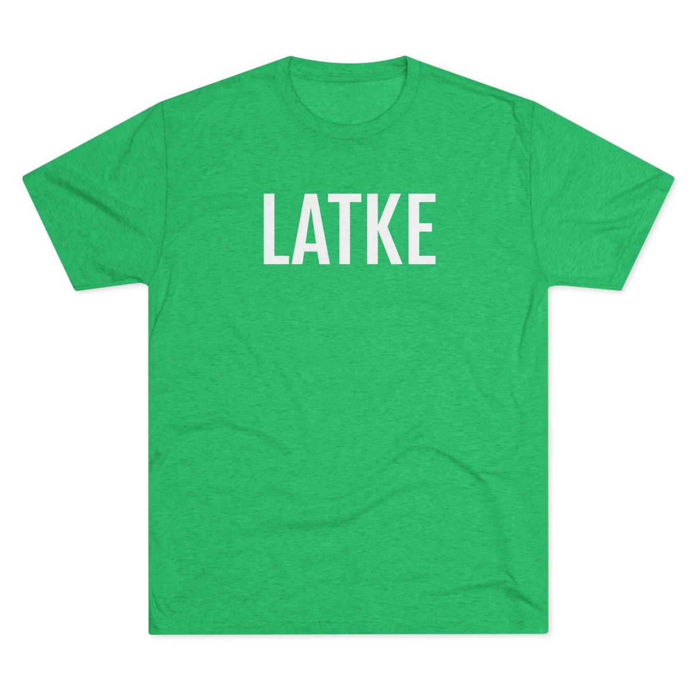 Unisex Tri-Blend Crew Tee - Latke