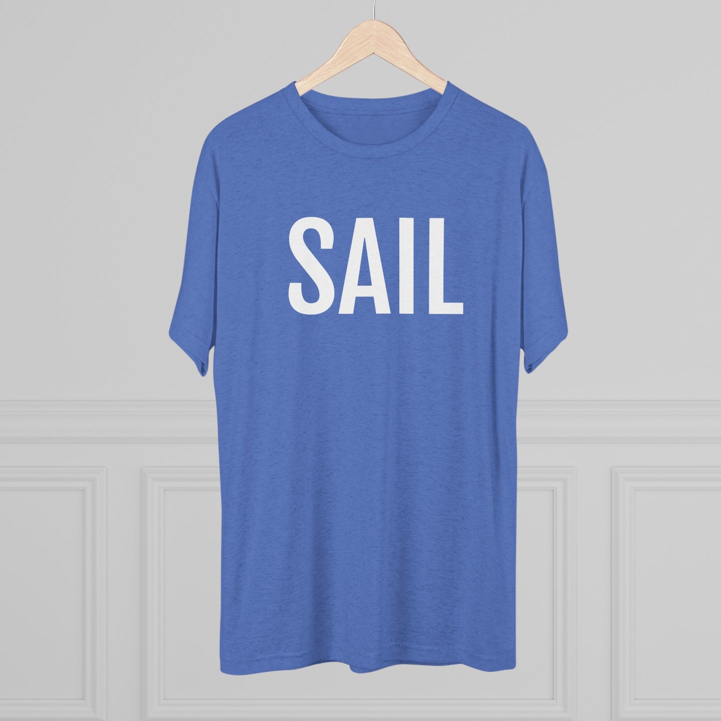 Unisex Tri-Blend Crew Tee - Sail