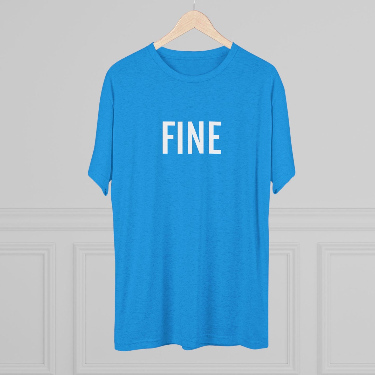 Unisex Tri-Blend Crew Tee - Fine